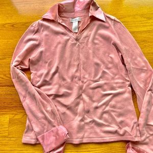 Women’s pink top